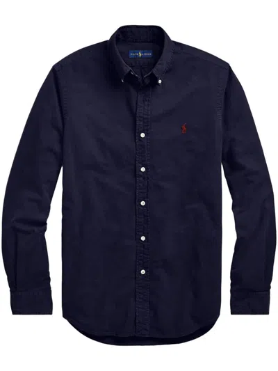 Polo Ralph Lauren Sport Shirt Clothing In Blue