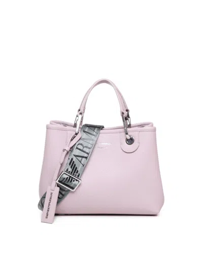 Emporio Armani Myea Small Bag In Pink