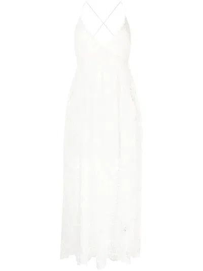 Zimmermann Lace Long Dress Clothing In White