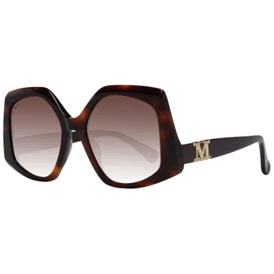 Max Mara Women Women's Sunglasses In Brown