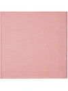 Gucci Gg Jacquard Shawl In Pink