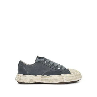 Miharayasuhiro Peterson Low 23 Og Sole Canvas Sneakers In Black