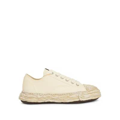 Miharayasuhiro Peterson Low 23 Og Sole Canvas Sneakers In White