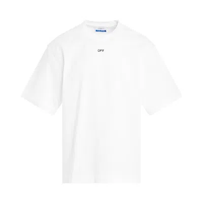 Off-white Off Stamp Skate T-shirt In White