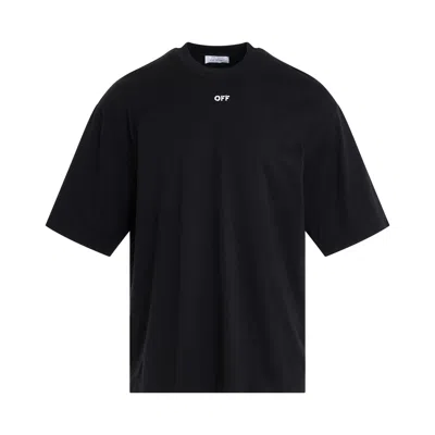 Off-white Arrow Embroidered Skate T-shirt In Black