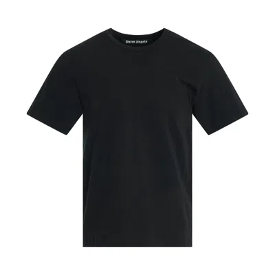 Palm Angels Men Essential Tripack T-shirt In Black