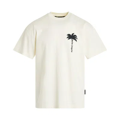 Palm Angels The Palm Cotton T-shirt In White