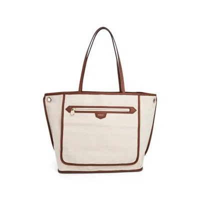 Moreau Saint Tropez Tote Reverse Mm In Brown