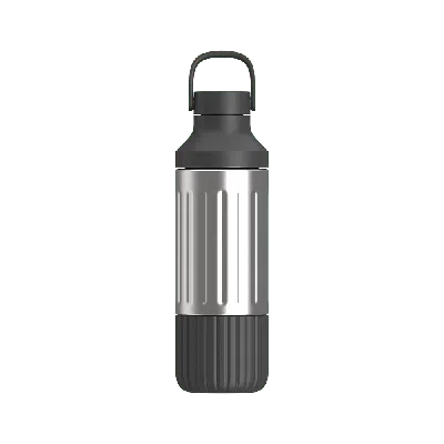 Beast Health Stainless Steel Hydration Bottle In Forest Green