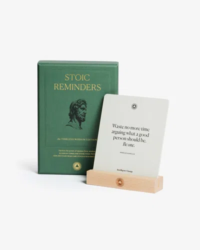 Intelligent Change Stoic Reminders Quote Cards In Blue