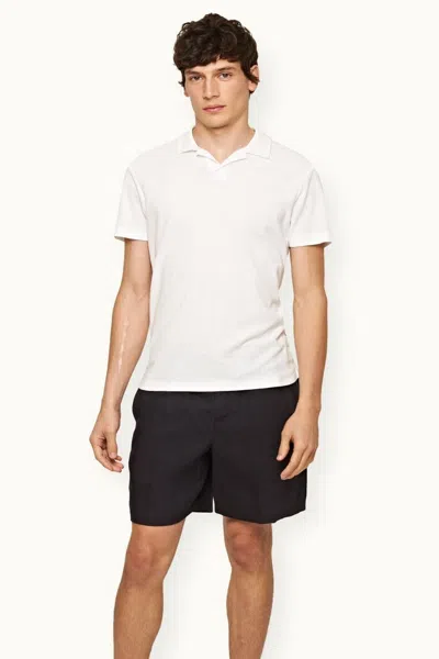 Orlebar Brown Felix Cm Polo In White