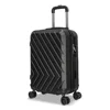 Nicci 20" Carry-on Luggage Highlander Collection In Steel Blue