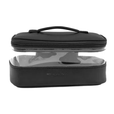 Mytagalongs The Clear Train Case In Black