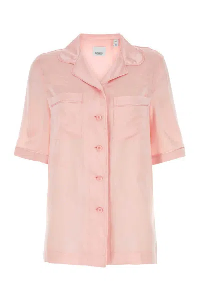 Burberry Shirts In Pink
