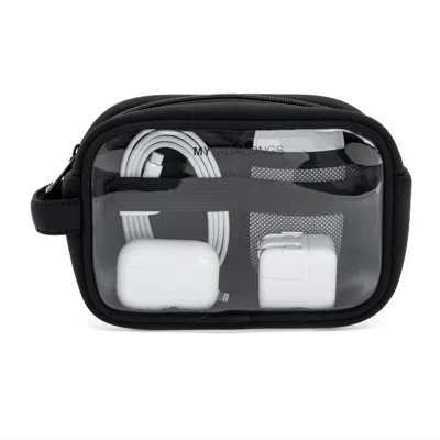 Mytagalongs The Clear Cable Organizer In Black