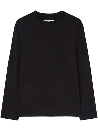 Jil Sander T-shirt With Writing In Black