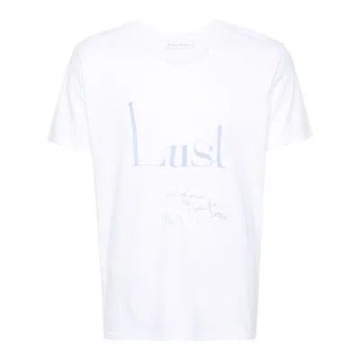 Ludovic De Saint Sernin Logo-print T-shirt In White