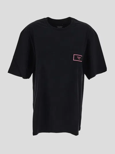 Martine Rose T-shirts And Polos In Blackpigmentdye