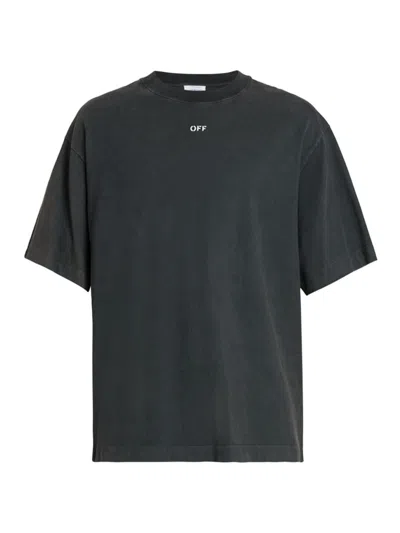 Off-white S. Matthew Oversize T-shirt In Black