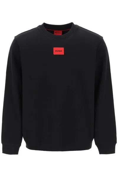 Hugo Boss Diragol Light Sweatshirt In Black
