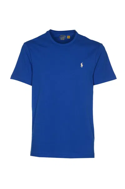 Polo Ralph Lauren Polo Pony-embroidered Cotton T-shirt In Sapphire Star/c8133