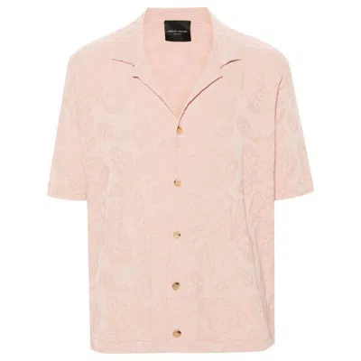 Roberto Collina Shirts In Pink