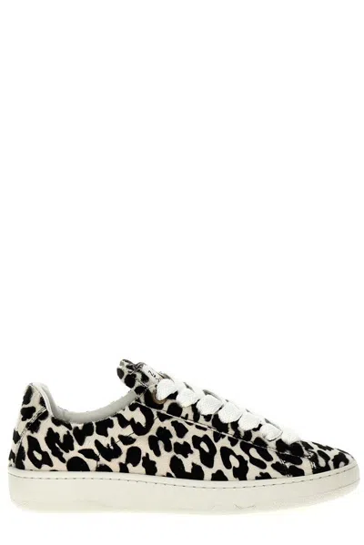 Lanvin Curb Lite Leopard In Multi