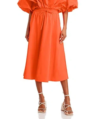 Essentiel Antwerp Fuchsia Skirt In Orange