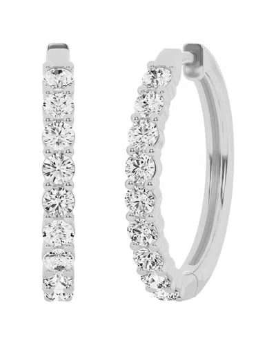 Lab Grown Diamonds 14k 2.00 Ct. Tw. Lab Grown Diamond Hoops In Gold