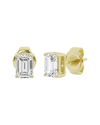 Lab Grown Diamonds 14k 2.00 Ct. Tw. Lab Grown Diamond Studs In Gold