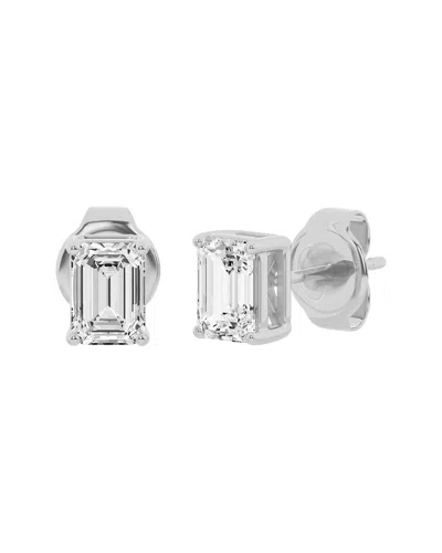 Lab Grown Diamonds 14k 2.00 Ct. Tw. Lab Grown Diamond Studs In Metallic