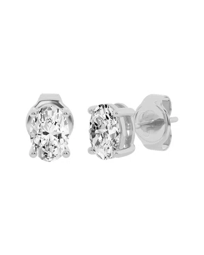 Lab Grown Diamonds 14k 2.00 Ct. Tw. Lab Grown Diamond Studs In Metallic