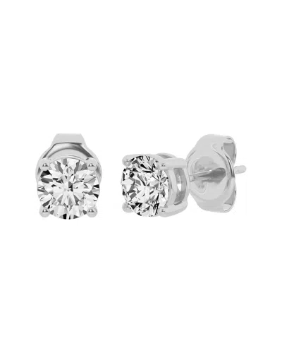 Lab Grown Diamonds 14k 2.00 Ct. Tw. Lab Grown Diamond Studs In Metallic