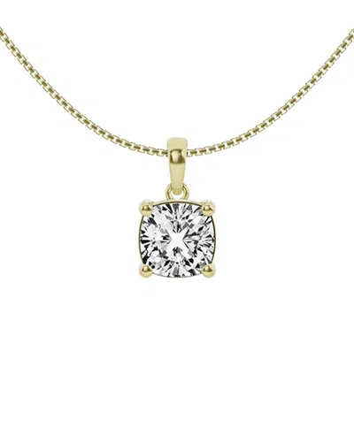 Lab Grown Diamonds 14k 2.00 Ct. Tw. Lab Grown Diamond Solitaire Pendant Necklace In Gold