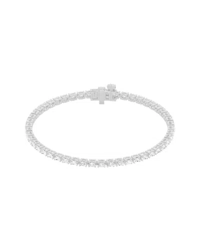 Lab Grown Diamonds 14k 3.00 Ct. Tw. Lab Grown Diamond Tennis Bracelet In Metallic