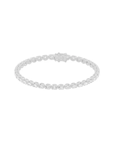 Lab Grown Diamonds 14k 3.00 Ct. Tw. Lab Grown Diamond Tennis Bracelet In Metallic