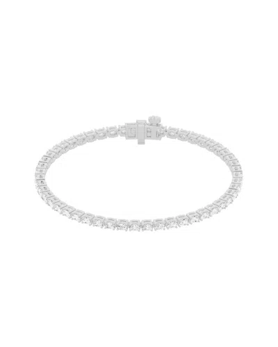 Lab Grown Diamonds 14k 2.50 Ct. Tw. Lab Grown Diamond Tennis Bracelet In Metallic