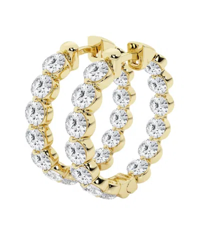 Lab Grown Diamonds 14k 5.00 Ct. Tw. Lab Grown Diamond Earrings In Gold