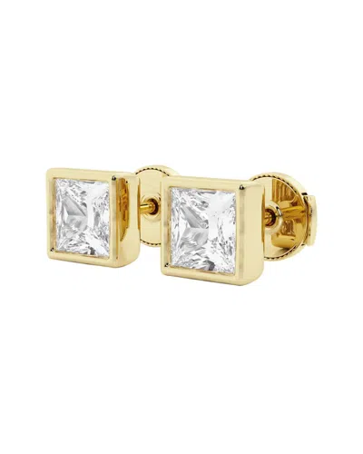 Lab Grown Diamonds 14k 3.00 Ct. Tw. Lab Grown Diamond Earrings In Gold