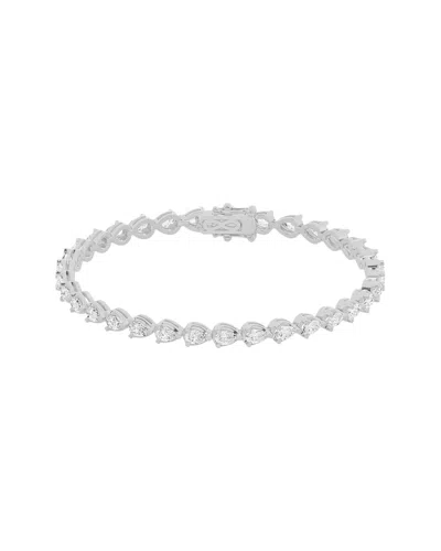 Lab Grown Diamonds 14k 3.00 Ct. Tw. Lab Grown Diamond Tennis Bracelet In White