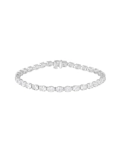 Lab Grown Diamonds 14k 8.04 Ct. Tw. Lab Grown Diamond Bracelet In White