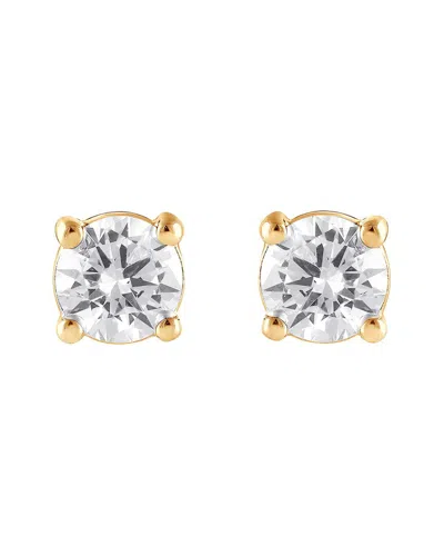 Lab Grown Diamonds 14k 0.50 Ct. Tw. Lab Grown Diamond Studs In Gold