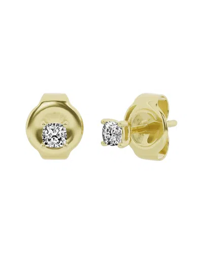 Lab Grown Diamonds 14k 0.25 Ct. Tw. Lab Grown Diamond Studs In Gold