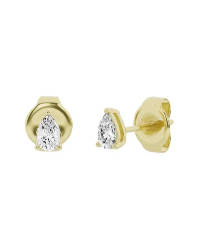 Lab Grown Diamonds 14k 0.50 Ct. Tw. Lab Grown Diamond Studs In Gold