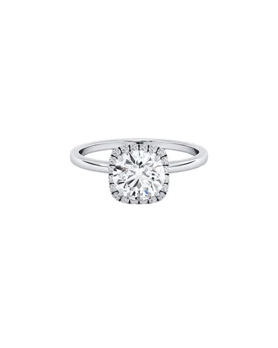 Lab Grown Diamonds 14k 1.20 Ct. Tw. Lab-grown Diamond Ring In Metallic