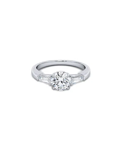 Lab Grown Diamonds 14k 1.30 Ct. Tw. Lab-grown Diamond Ring In Metallic