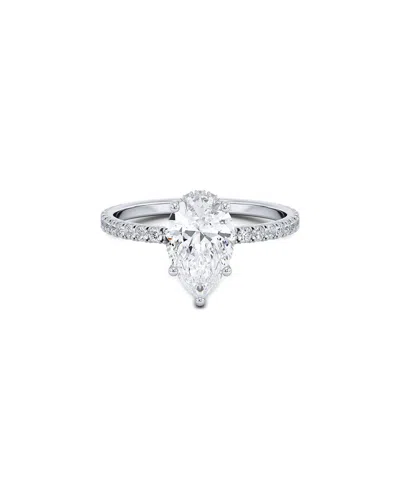 Lab Grown Diamonds 14k 1.50 Ct. Tw. Lab-grown Diamond Ring In Metallic