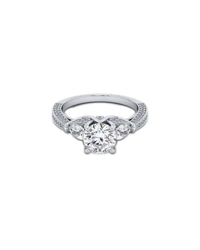 Lab Grown Diamonds 14k 2.00 Ct. Tw. Lab-grown Diamond Ring In Metallic