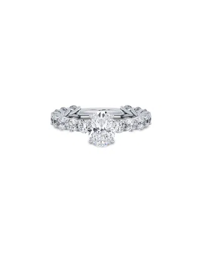 Lab Grown Diamonds 14k 1.65 Ct. Tw. Lab-grown Diamond Ring In Red