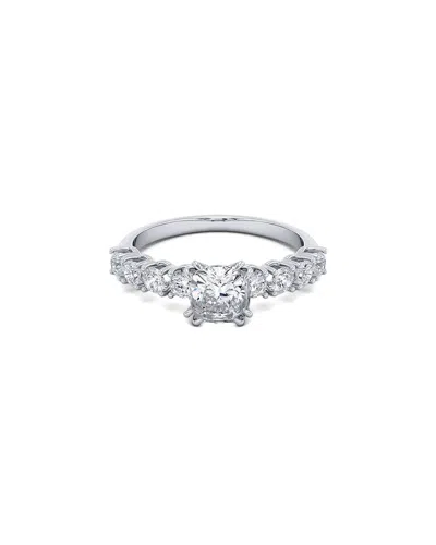 Lab Grown Diamonds 14k 1.00 Ct. Tw. Lab-grown Diamond Ring In Metallic